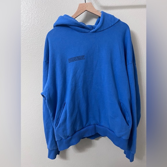 PANGAIA Signature Hoodie Cobalt Blue Size Large - Picture 1 of 5
